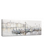 Tavla Canvas 60x150 Venice Harbour