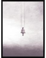 Poster 30x40 Pink Sky Swing (planpackad)