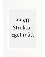 Måttbeställd PP Vit Struktur 1,4mm